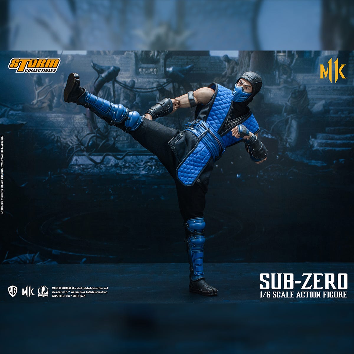 Sub-Zero Mortal Kombat 11 Storm Collectibles 1/6 Action Figure (KLASSIC)