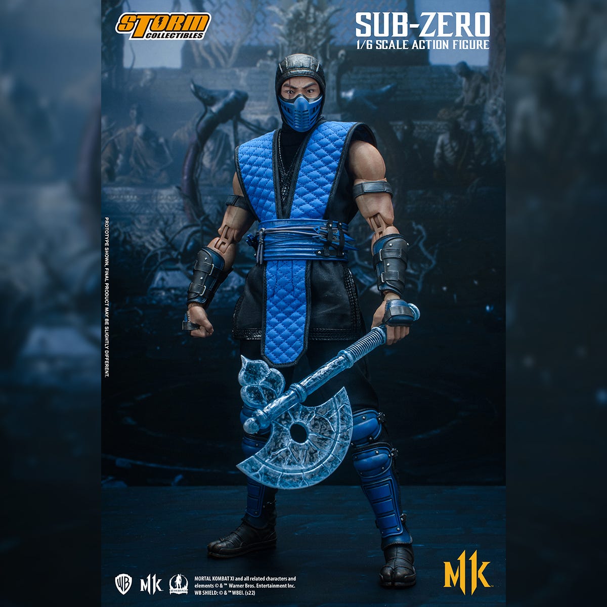 Mortal Kombat X 12 Action Figure Sub-Zero 