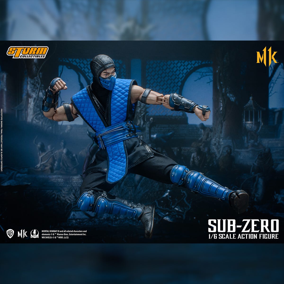 Sub-Zero Mortal Kombat 11 Storm Collectibles 1/6 Action Figure (KLASSIC)