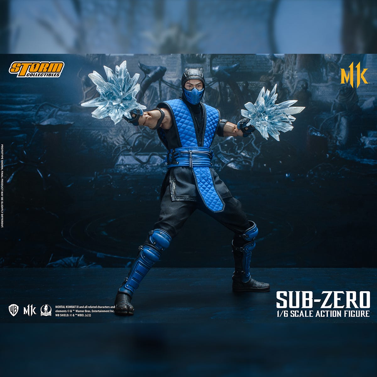 Mortal Kombat 11 – Sub-Zero 1/6 Action Figure Storm Collectibles – Neuf Sous Blister