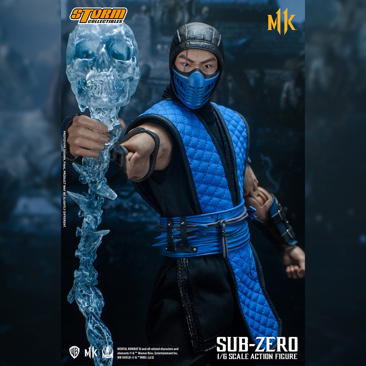 Sub-Zero Mortal Kombat 11 Storm Collectibles 1/6 Action Figure (KLASSIC)