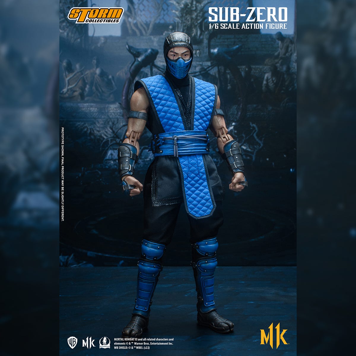 Sub-Zero Mortal Kombat 11 Storm Collectibles 1/6 Action Figure (KLASSIC)