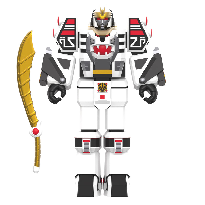 Power Rangers ReAction Figure Wave 4 - White Tigerzord (Warrior Mode)