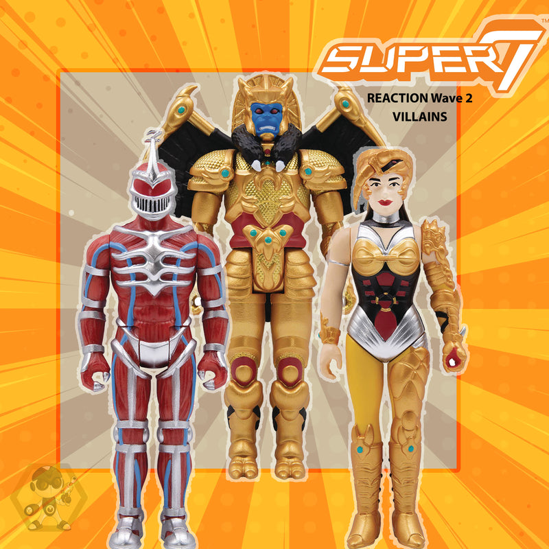 SUPER7 MIGHTY MORPHIN Power Rangers Scorpina ReAction Figure BLEMISHED SUPER7 MIGHTY MORPHIN Power Rangers Scorpina ReAction Figure BLEMISHED